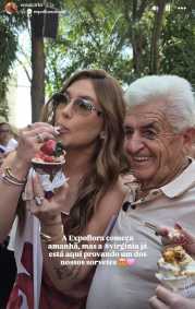 Virginia Fonseca conheceu Holambra, a "cidade das flores"