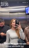 Elevador travou com Virginia e colegas