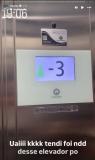Elevador travou com Virginia e colegas
