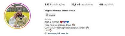 Virginia Fonseca perde seguidores após depor na CPI das Bets