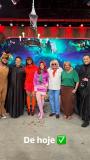 Virginia grava seu programa no SBT