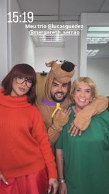 Virginia grava seu programa no SBT