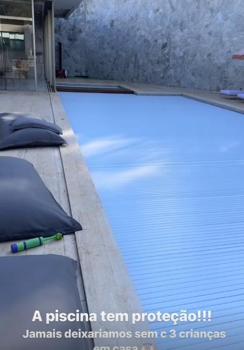 Virginia exibe piscina coberta 