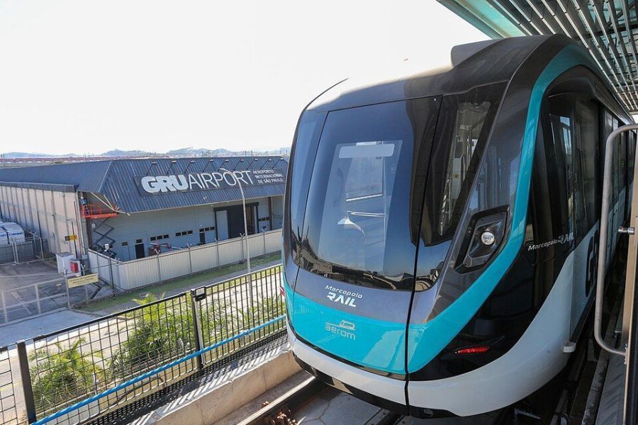 Aeromóvel do Aeroporto de Guarulhos amplia operação com dois veículos