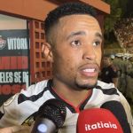 Artilheiro do Vitória, Alerrandro reage à derrota para o Corinthians