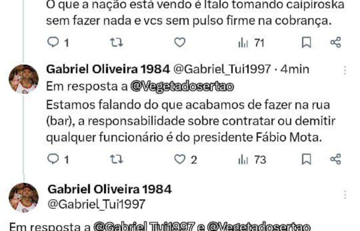 Presidente de organizada do Vitória 'assume' autoria de ataque a jogadores