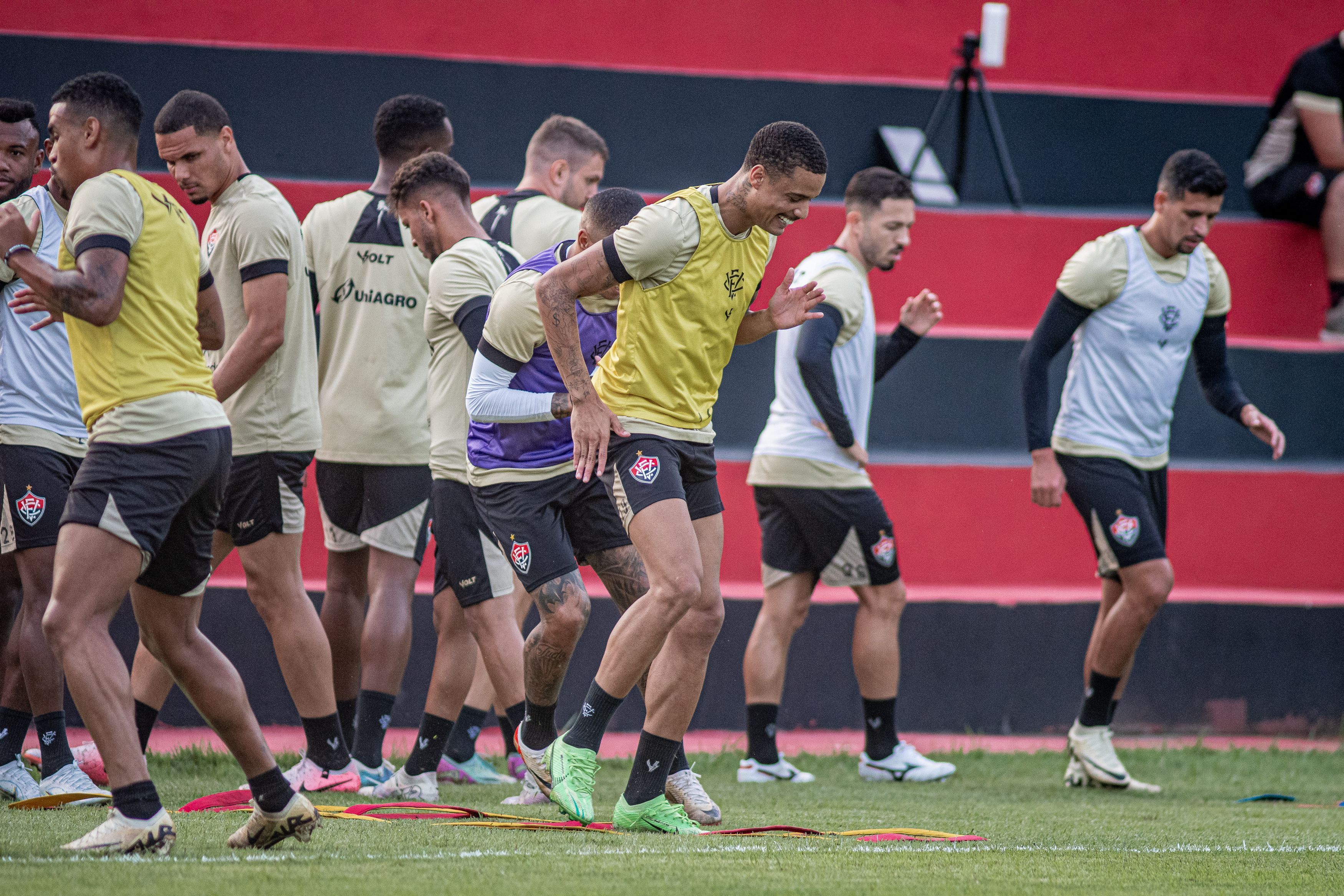 Saiba como foi reapresentação do Vitória, que treina de olho no Bragantino