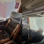 Ônibus do Corinthians é apedrejado antes de jogo contra o Vitória