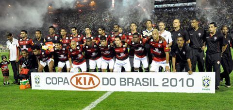 Vitória foi vice-campeão da Copa do Brasil de 2010