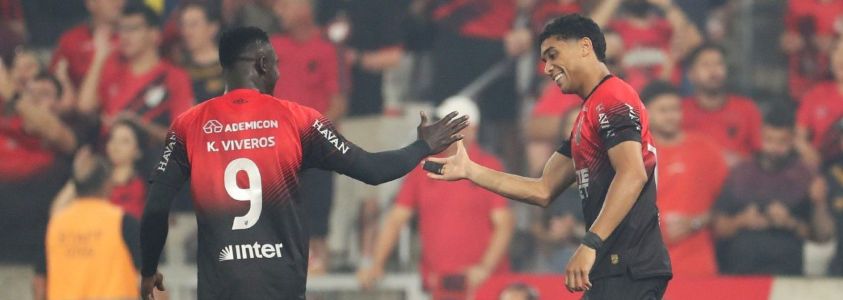 Viveros e Julimar, atacantes do Athletico-PR