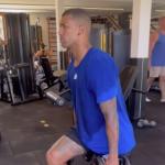 Walace, do Cruzeiro, publica vídeo em treinamento durante as férias