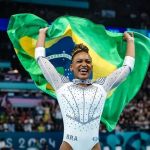 Rebeca Andrade é anunciada como embaixadora dos Jogos da Juventude 2024