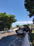 Duas pessoas ficam feridas em acidente no Anel Rodoviário