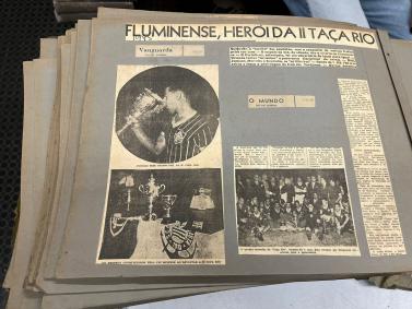 Jornais da época mostravam o Fluminense como campeão mundial