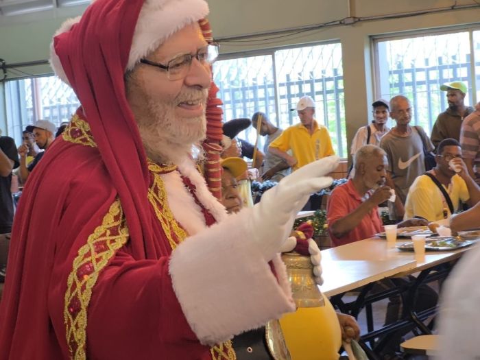 Papi Noel no Natal dos Restaurantes Populares de BH, 2023