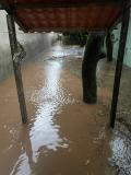 Família teve casa destruída após forte chuva