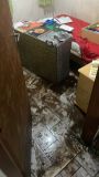 Família teve casa destruída após forte chuva