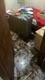 Família teve casa destruída após forte chuva