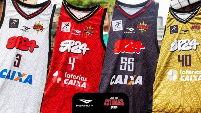 Uniformes do Jogo das Estrelas de 2024