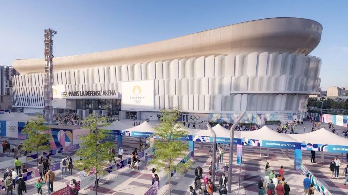 Arena Paris La Defénse será a sede na natação na Olimpíada