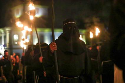 Procissão do Fogaréu em Ouro Preto Minas Gerais