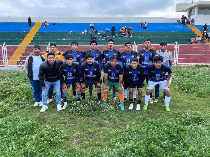 FC Cebollitas, campeão da etapa distrital de Macarí da Copa Peru