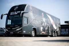 Novo ônibus do Vasco
