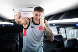 Novo ônibus do Vasco