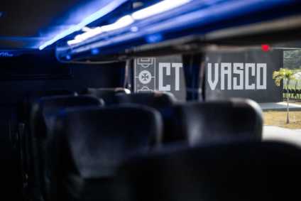 Novo ônibus do Vasco