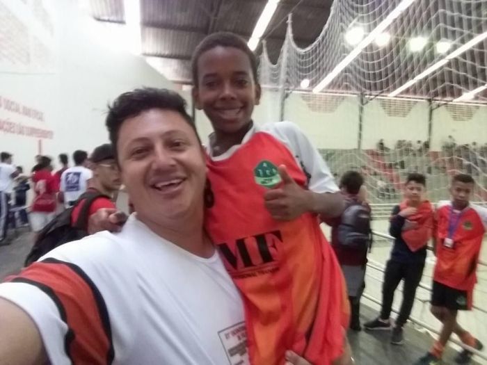 Estêvão ao lado de Alex Cavalcante Estêvão ao lado de Alex Cavalcante