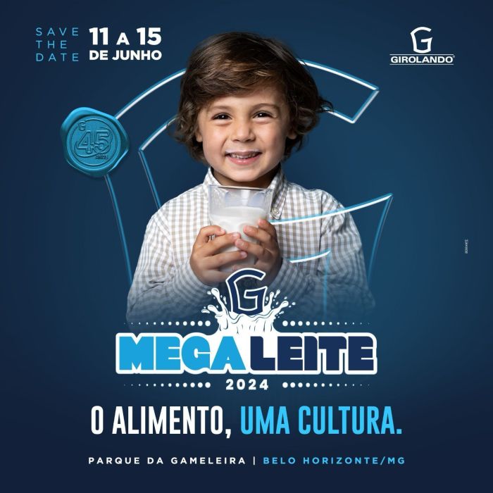 Convite para o evento com o rosto do pequeno José