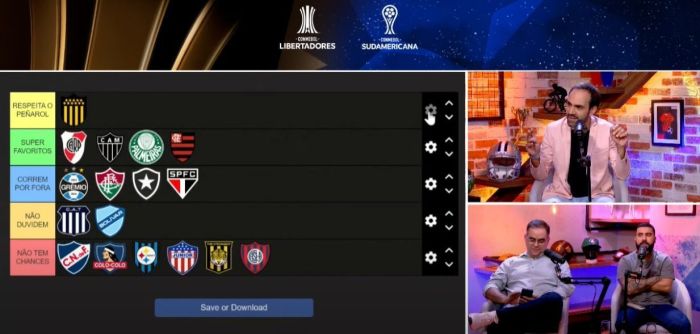 Comentaristas colocam Atlético como favorito na Libertadores