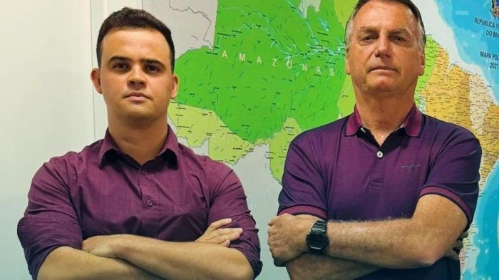 Cabo Junio Amaral (PL) e ex-presidente Jair Bolsonaro (PL)