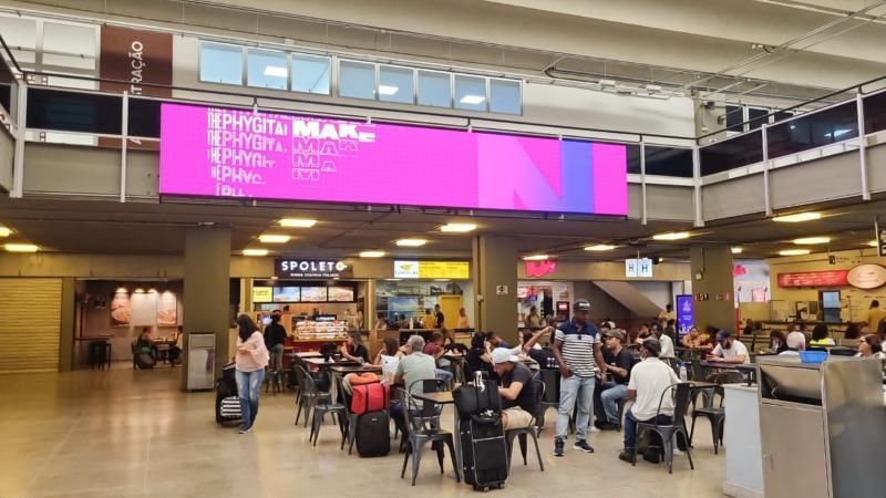Cinema na rodoviária? Projeto exibe filmes gratuitos no terminal de BH