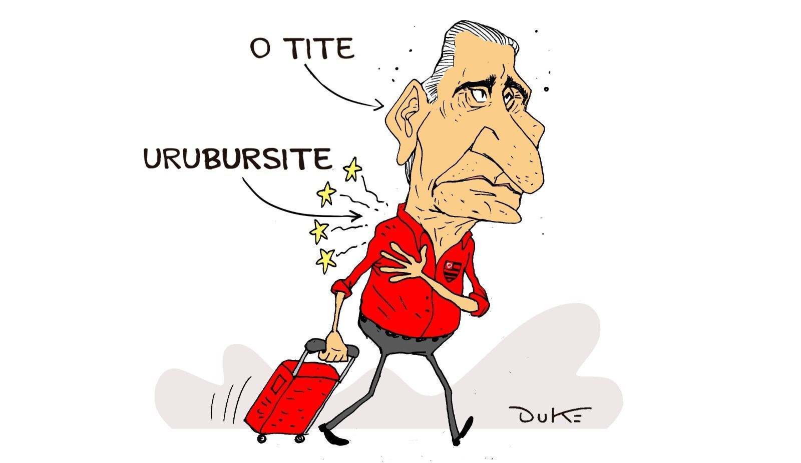 Charge do Duke: a demissão de Tite
