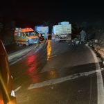 Acidente com carretas deixa duas vítimas fatais na BR-356, na Grande BH