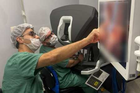 Equipamento de cirurgia robótica