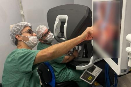 Equipamento de cirurgia robótica