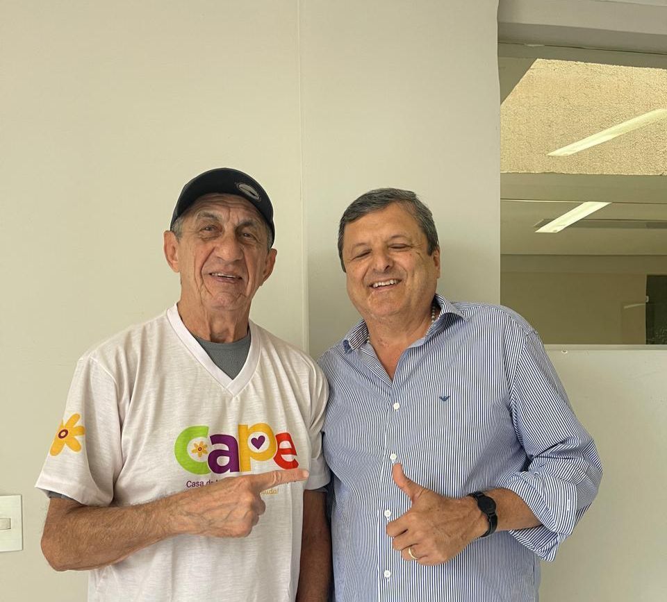José Marcílio Nunes Filho leva Fagner para conhecer o importante trabalho da CAPE