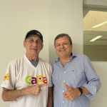 José Marcílio Nunes Filho leva Fagner para conhecer o importante trabalho da CAPE