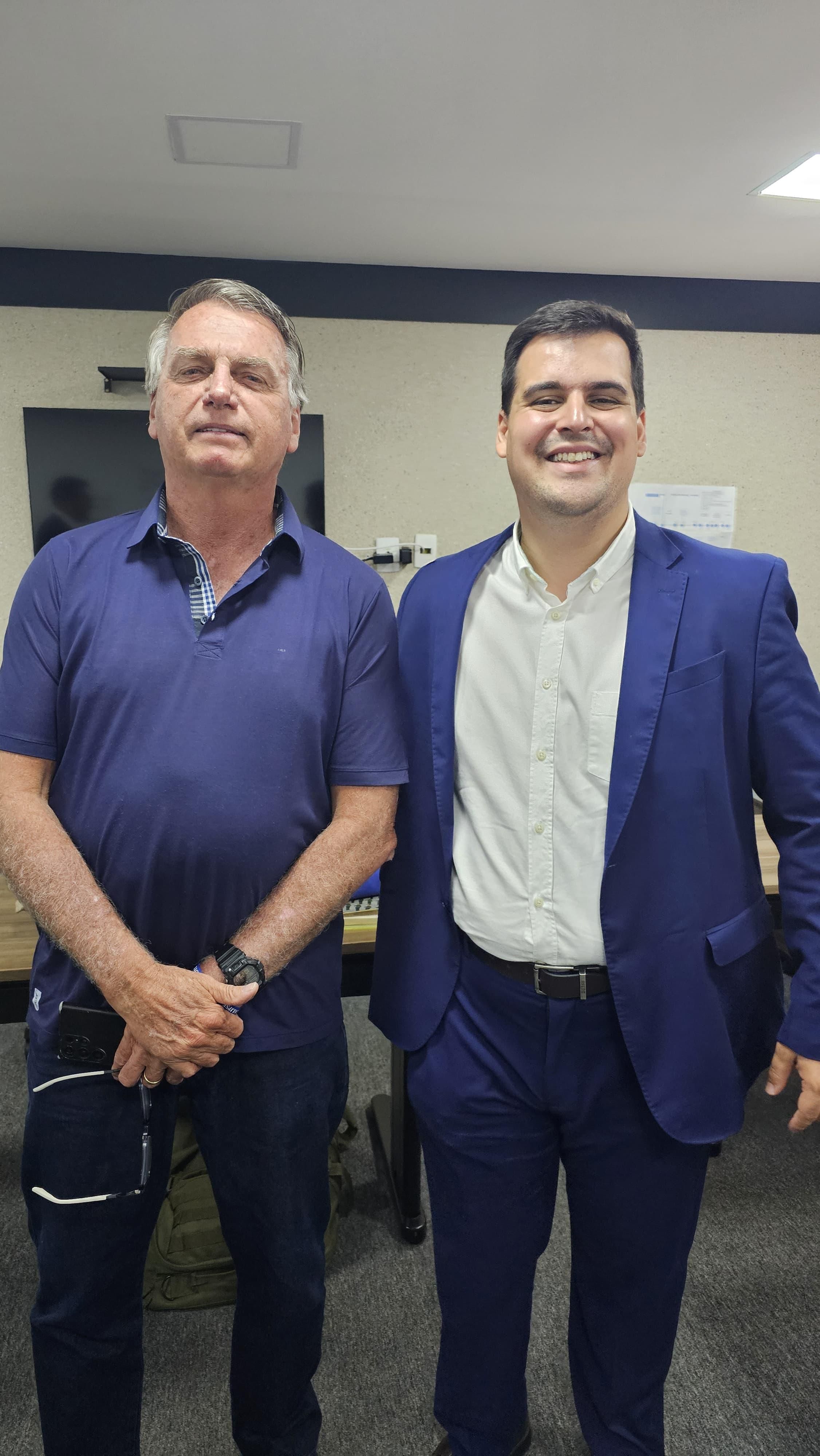 Em Brasília, Engler visita Bolsonaro e avança em apoio do Republicanos