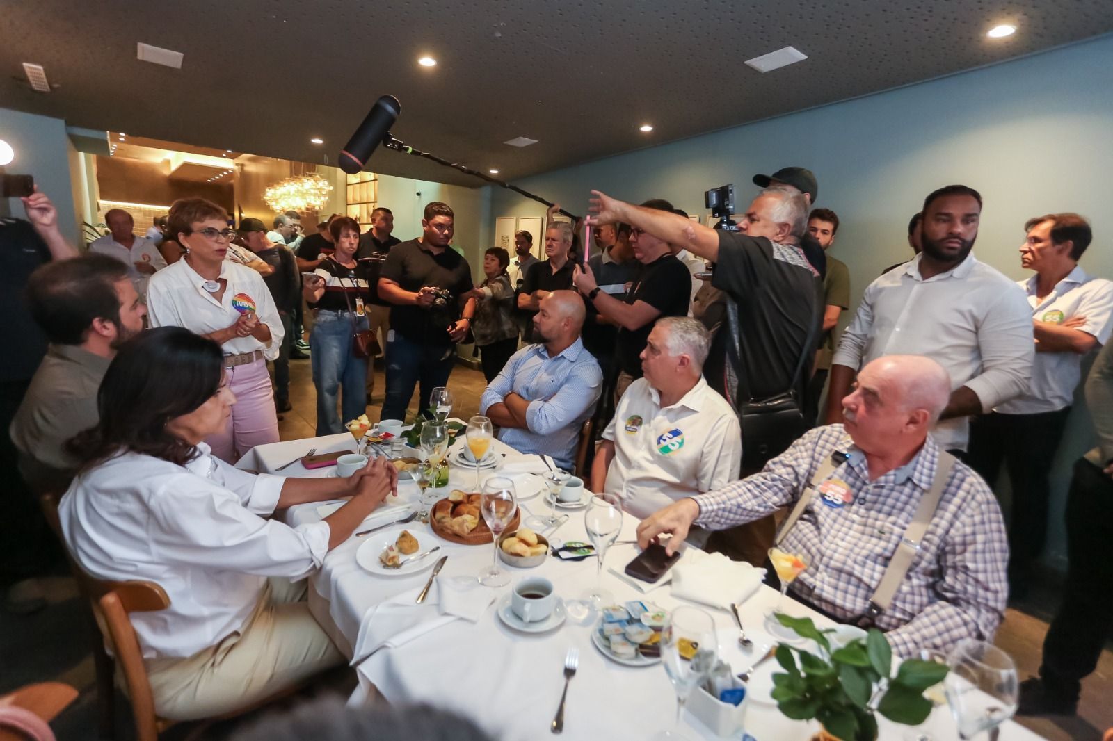 Prefeitos eleitos e representantes da região metropolitana declaram apoio a Fuad Noman no segundo turno