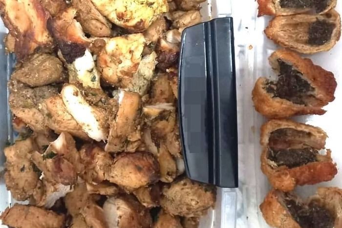 Mulher é presa ao esconder maconha em marmita e levar para o marido na cadeia