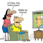 Charge do Duke: vitória da Seleção Brasileira empolga, 'Peru no mucho'