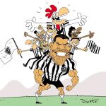 Charge do Duke | Hulk leva o Galo e a torcida nas costas para a final da Copa do Brasil