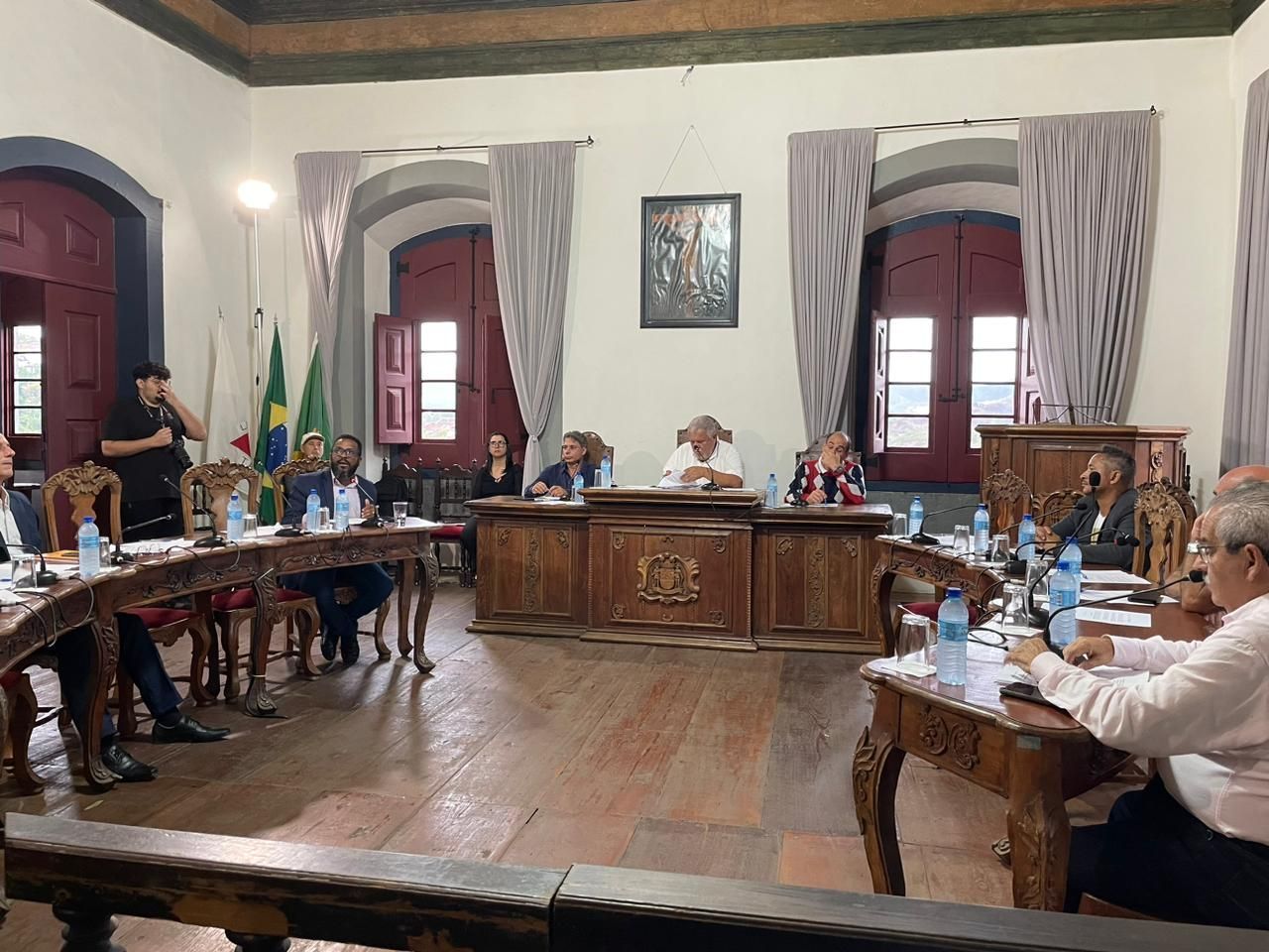 Câmara Municipal de Mariana realiza reunião ordinária com temas de impacto para a comunidade