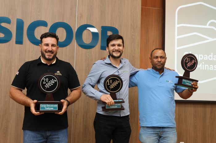 Categoria Tradições Naturais: Rodrigo Crimaudo Mendes (Fazenda Sequóia); André Anbrellini (Fazenda Primavera); Matheus Littieri (Fazenda Riviera).