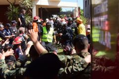Prédio de dez andares desabou na cidade Villa Gesell, na Argentina