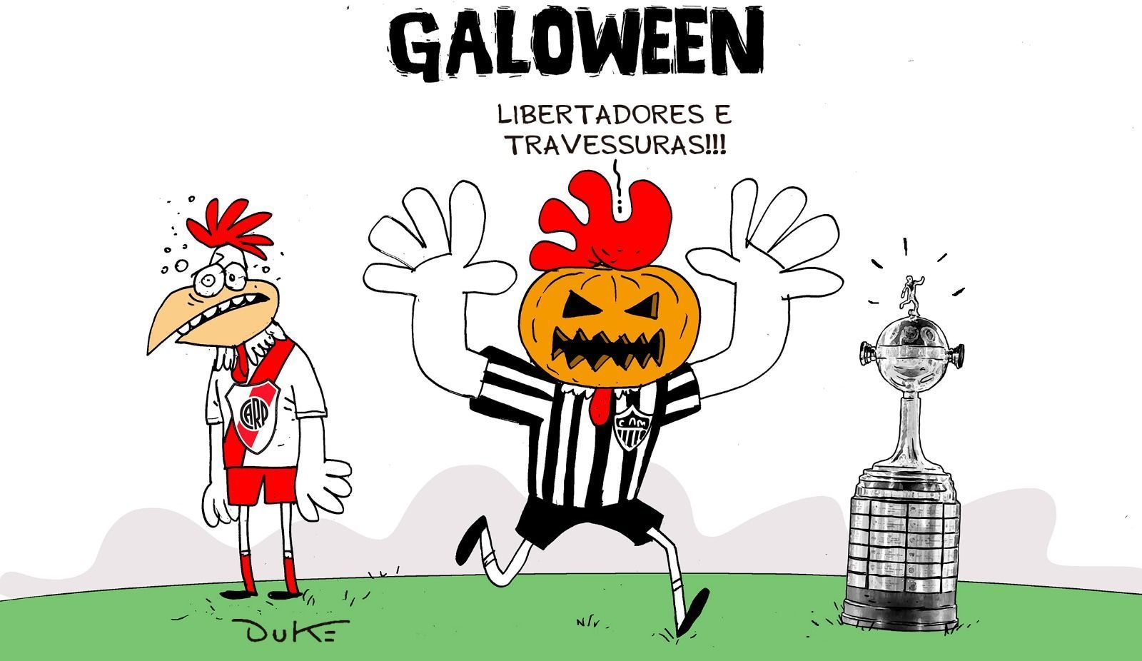 Charge do Duke | Atlético despacha River e avança à final da Copa Libertadores