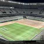 Atlético mostra evolução da troca de gramado da Arena MRV; veja fotos